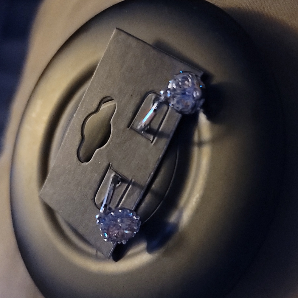 Birthstone dangled earings